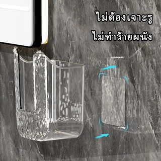 กล่องทิชชู่ติดผนัง ไม่ต้องเจาะ กันน้ำ ทิชชู่ในห้องน้ำ ติดง่าย