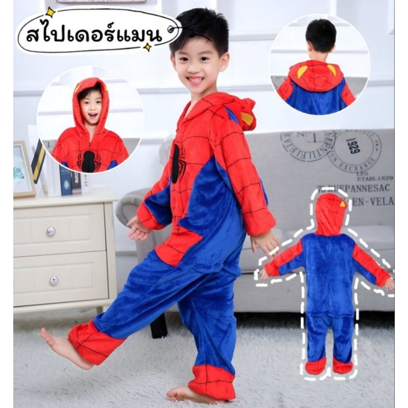 ชุด​มาส​คอต​สไปเดอร์แมน​เด็ก​ ชุด​สไปเดอร์แมน​
