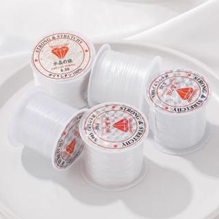 เอ็นไม่ยืด เอ็นใส อุปกรณ์เสริมงานฝีมือ 0.5mm 0.6mm 0.8mm ใช้…