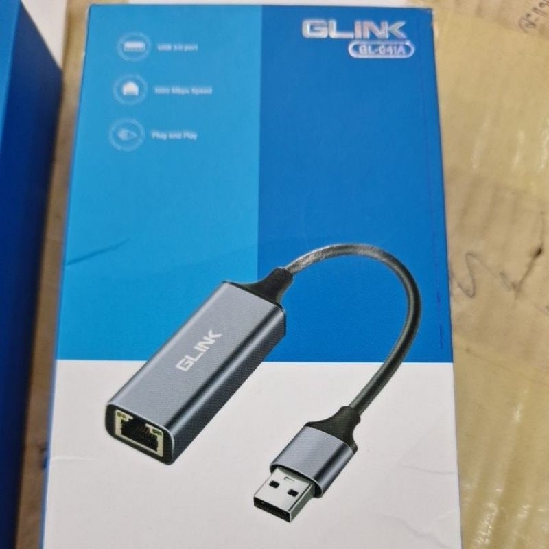 GLINK GL-041A USB 3.0 TO ตัวแปลง USB 3.0 เป็น Lan Gigabit 10/100/1000 Mbps GLINK (GL041A) คุณภาพดี ทนทาน - รูปที่ 7