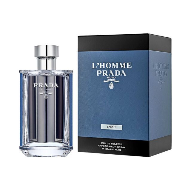 ร้านเฮีย น้ำหอม Prada L'Homme L'EAU 100ml กล่องซีล Perfume ผลิต 7/22