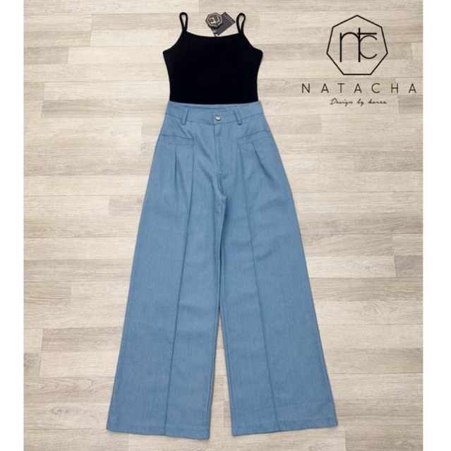 Natacha เสื้อสายเดี่ยว+กางเกงขายาว