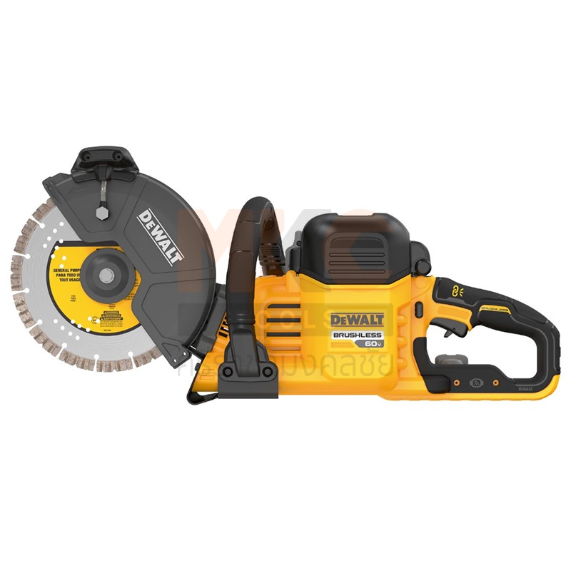 เครื่องตัดคอนกรีตไร้สาย 9" 60V DCS691N-KR (เฉพาะเครื่อง) DEWALT