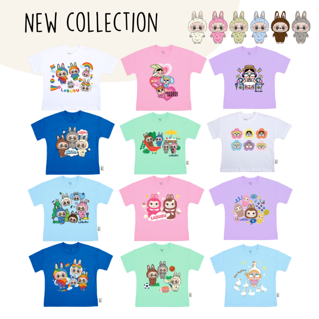 เสื้อยืดลาบู้น้องครายรุ่น RD พร้อมส่งแล้วค่า