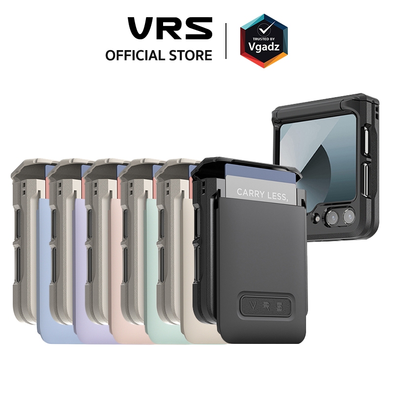VRS - เคสสำหรับ Galaxy Z Flip 6 รุ่น D-Wallet Pebble