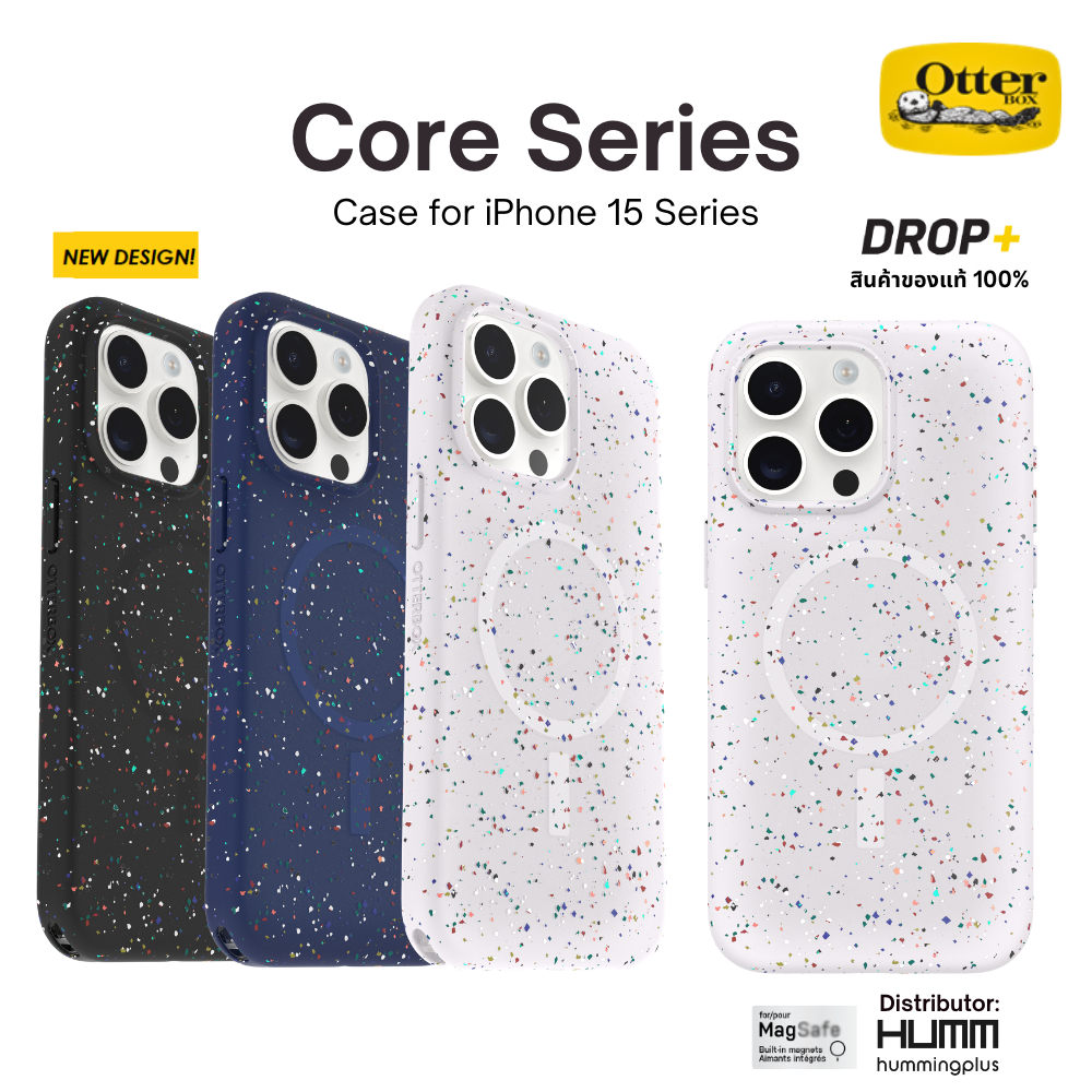 OtterBox Core Magnets Case เคสกันกระแทก สำหรับ iPhone 15/14/13  I 15 Pro I 15 Promax