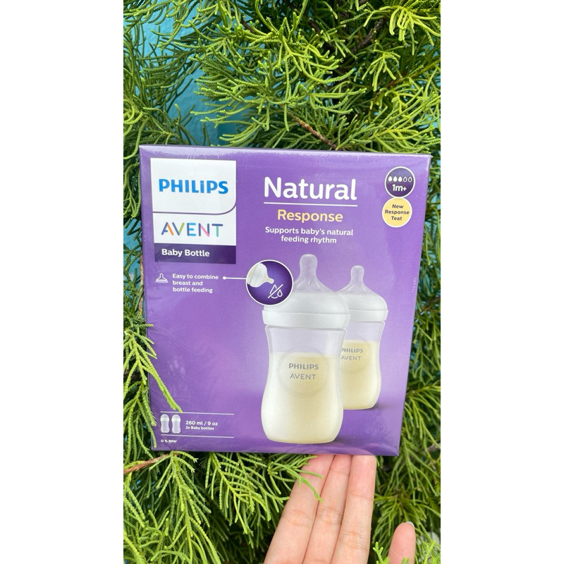 ขวดนมคอกว้าง ฟิลิปส์ เอเว้น Philips Avent ขนาด 9ออนซ์ (แพคคู่)