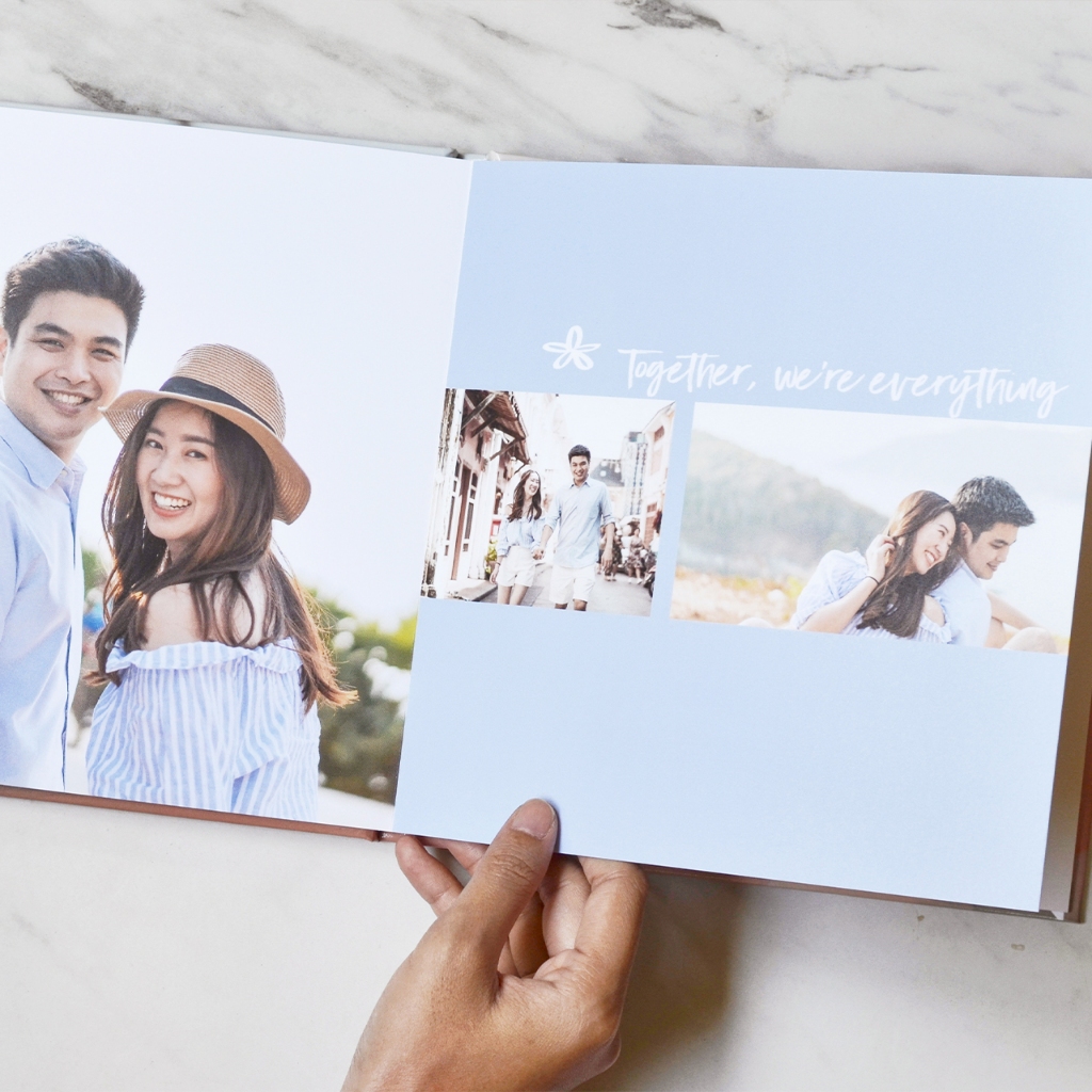 Photobook: โฟโต้บุ๊คปกแข็ง 8x8 แต่งเองบนเว็บ - ของขวัญให้แฟน ผู้หญิง ผู้ชาย วันเกิด วันครบรอบ