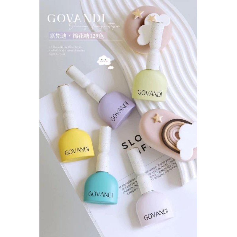 สีเจล สีเจลแยกขวด   แบรนด์ Govandi✨🤍 มีพร้อมส่งหน้าร้าน ไม่ต้องรอพรีค่ะ(สนใจยกเซ็ททักสอบถามได้ค่ะ) - รูปที่ 2