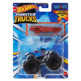 Hot Wheels Monster Trucks Die-cast Truck + Car มอนสเตอร์ทรัคส์รถเหล็ก+รถเล็ก GRH81 979P TH