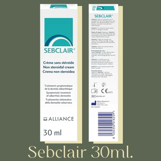 [ถูกสุด] Sebclair Cream เซ็บแคลร์ Cream for Sebderm Seborrheic Dermatitis เซ็บเดิร์ม ของแท้จากยุโรป ผิวแห้ง ลอก แดง คัน