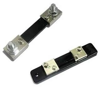 จอแสดงไฟแบตเตอรี่ DC 0V - 100V + R Shunt วัดความจุแบตเตอรี่ จอวัดไฟ วัดแอมป์ 10A,50A,100A (LED-03)