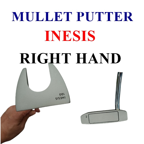 ไม้กอล์ฟ พัตเตอร์  ไม้พัตเตอร์กอล์ฟ PUTTER GOLF INESIS สำหรับผู้ใหญ่ ถนัดขวา รุ่น MALLET100