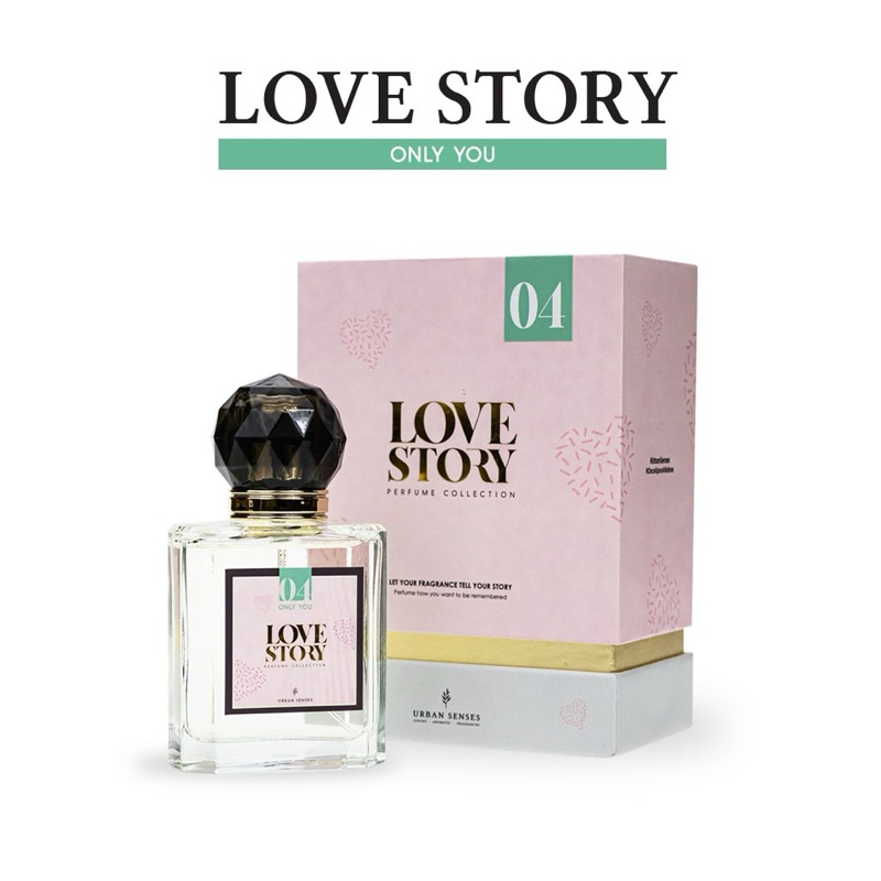 น้ำหอมผู้หญิง Urban Senses Love Story Perfume Collection-04 Cuddle Me 50 ml ของแท้ 💯%