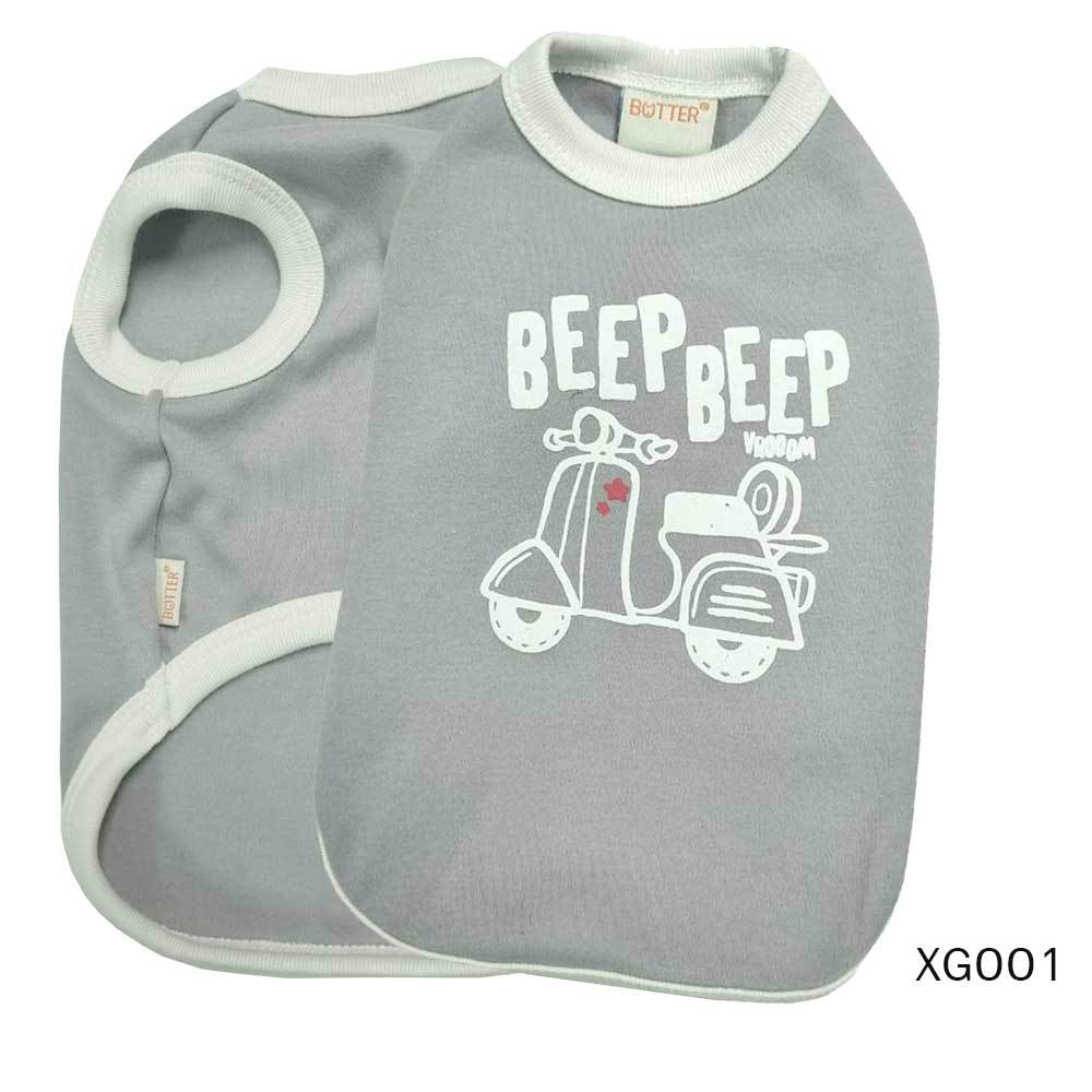 BUTTER DOGWEAR เสื้อยืด แขนกุด สำหรับสุนัข หรือ สัตว์เลี้ยง  Brand Butter XG001