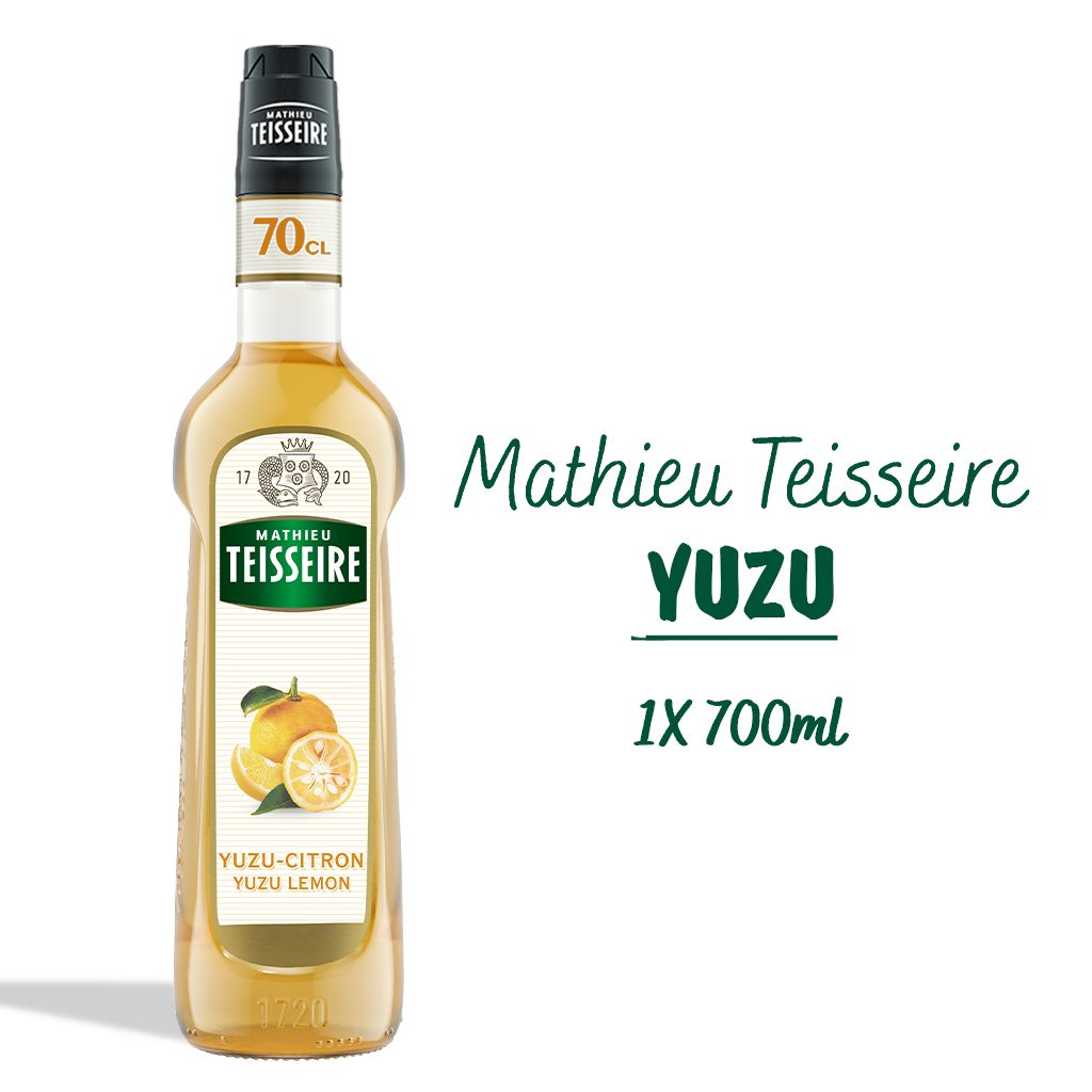 Mathieu Teisseire น้ำเชื่อมกลิ่นยูซุ 700มล. | Mathieu Teisseire Yuzu Syrup
