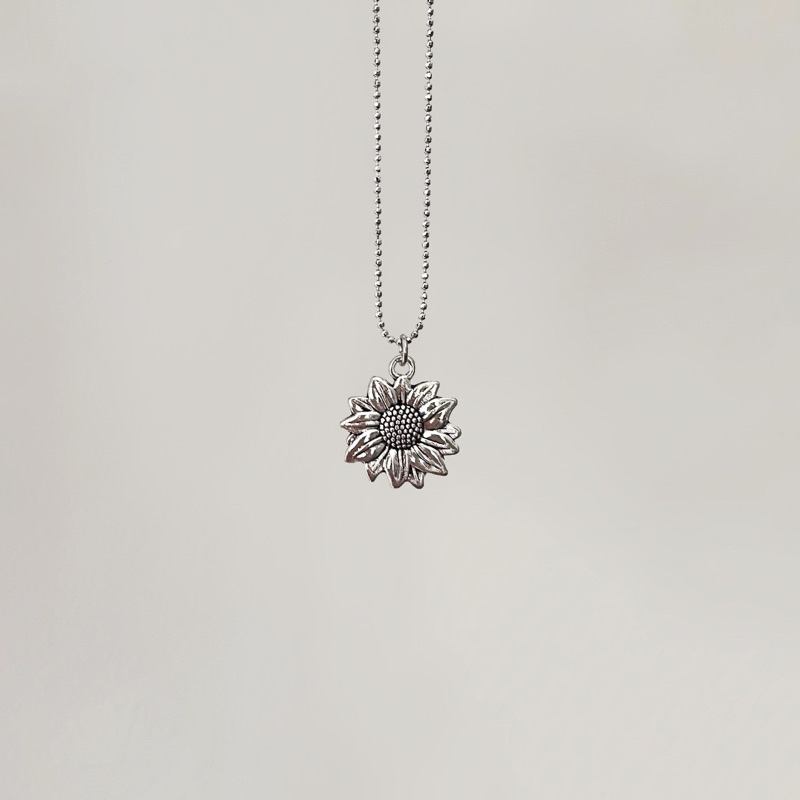 necklace handmade (สร้อยคอดอกทานตะวัน)