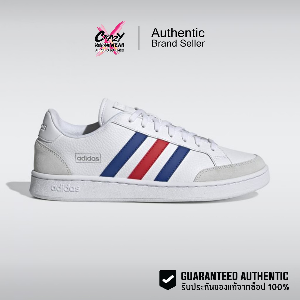 Adidas Grand Court SE ( H02029 ) สินค้าลิขสิทธิ์แท้ Adidas รองเท้าผู้ชาย รองเท้าลำลอง อดิดาส ของแท้