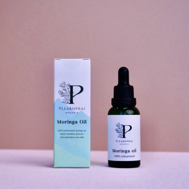 น้ำมันมะรุมสกัดเย็น Moringa oil เซรั่มน้ำมันมะรุมบริสุทธิ์ 100%
