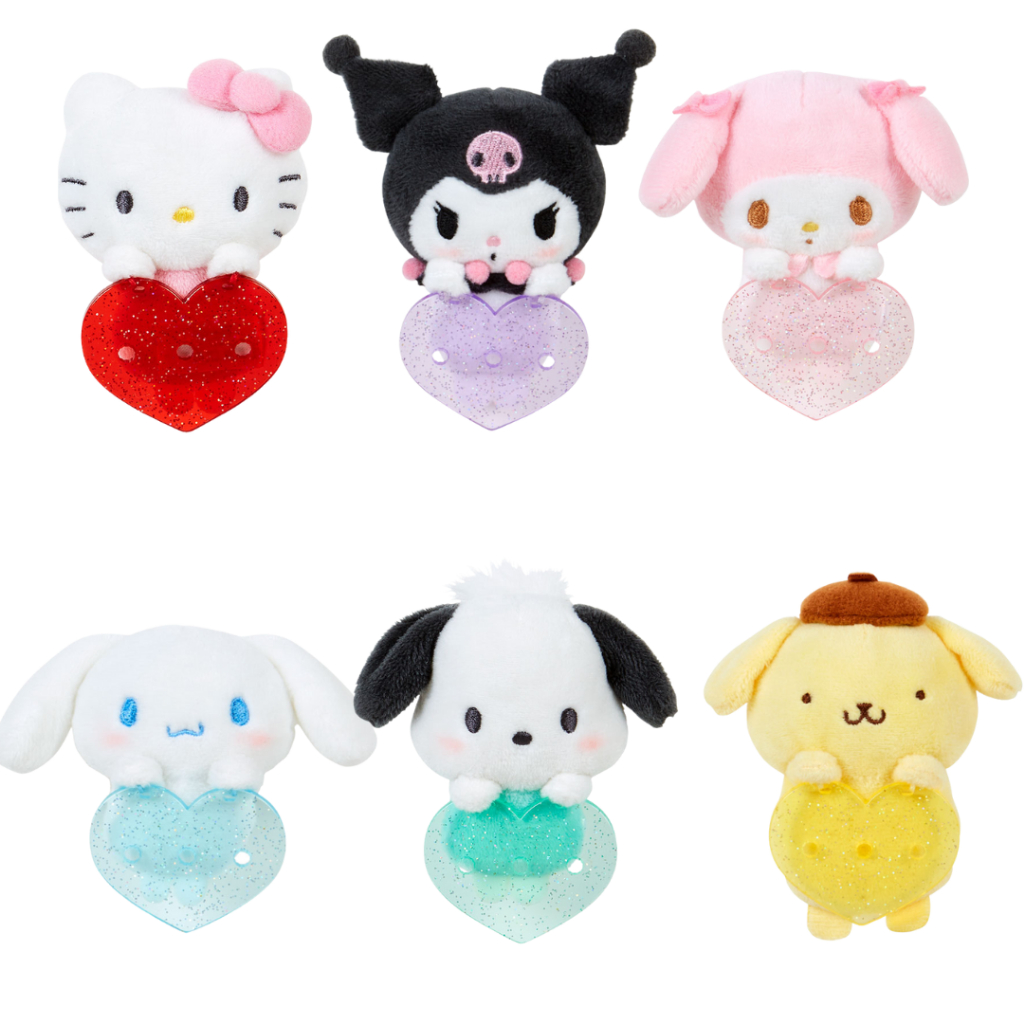 Sanrio ตุ๊กตาติดตัวอักษรหัวใจ ( Maipachirun )