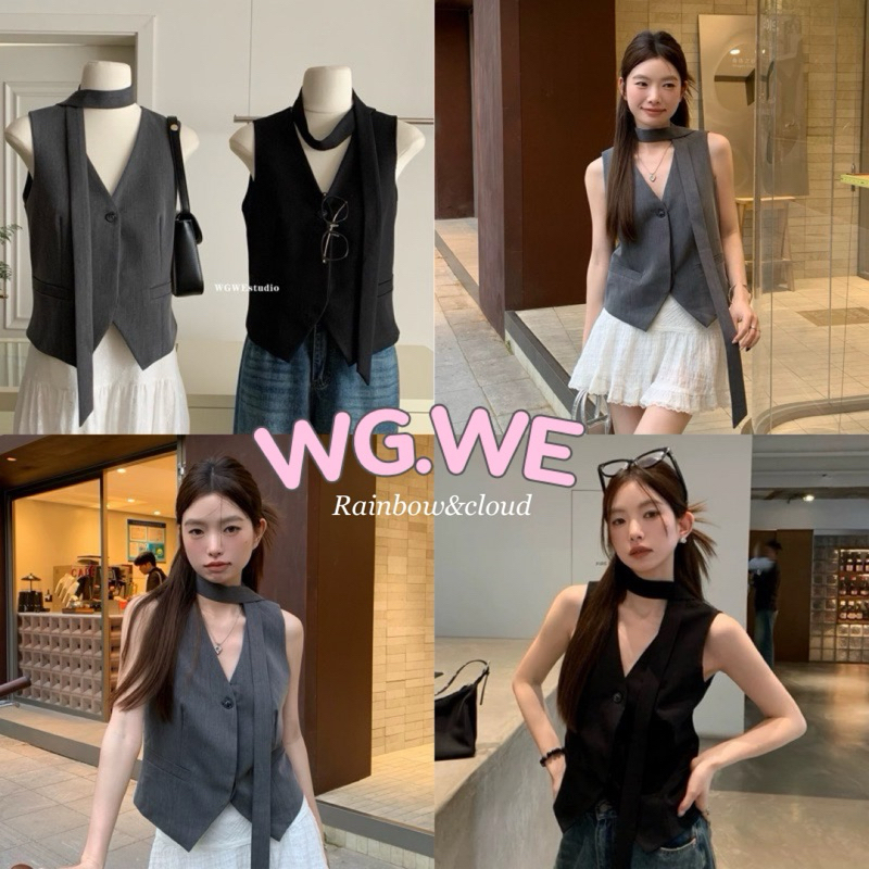 เสื้อ vest รุ่น 8183 TAG:WG.WE 🇰🇷