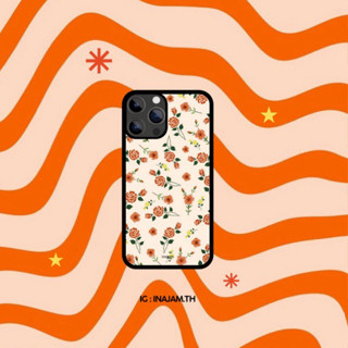 เคสไอโฟนลายดอกไม้แบรนด์ inajam Collection Mixed Roses