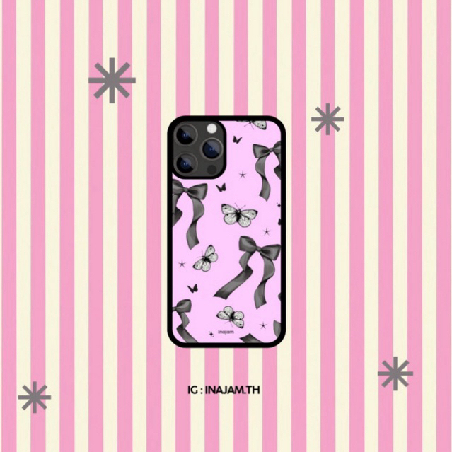 เคสไอโฟนแบรนด์ inajam Collection Butterfly in my Stomach