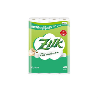 ZILK Kotton Toilet Tissue ซิลค์ คอตตอน กระดาษชำระ ความยาว สุ…