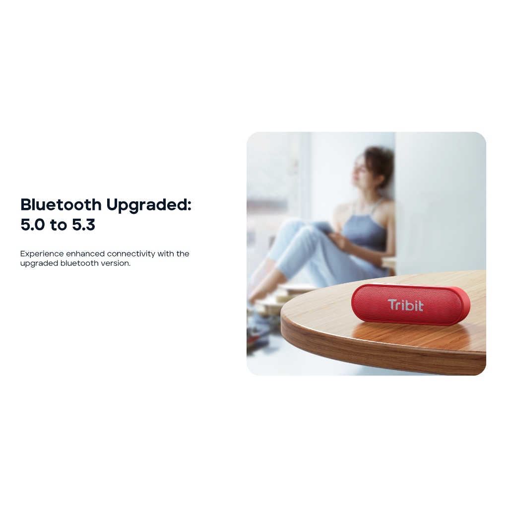 [ประกันศูนย์ไทย] Tribit XSound Go (Upgraded 2024)  ลำโพงบลูทูธ  BTS38 Bluetooth speaker