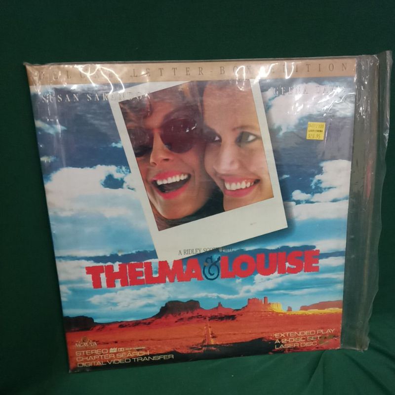 2LD แผ่นเลเซอร์ดิสก์หนังเรื่อง Thelma & Louise แผ่น usa