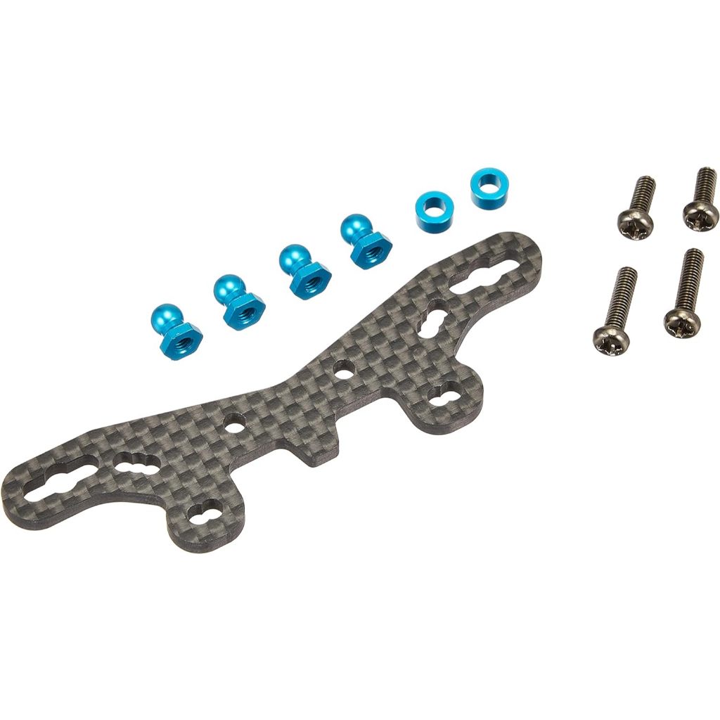 Tamiya Hop-Up Options No.1632 TT-02 TYPE-S Carbon Damper Stay คอเต่า (ด.น.นเต่า) 544632
