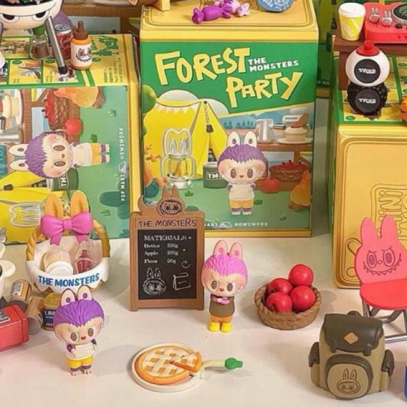 กล่องสุ่ม POPMART labubu Paradise Limited Elf Forest Party ลาบูบู้