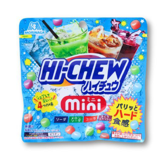 🔴พร้อมส่ง🔵Morinaga ลูกอมขบเคี้ยว Hi-chew mini รวมรส ลาย MY MELODY KUROMI