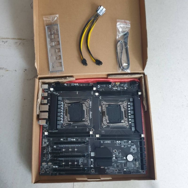 เมนบอร์ด KLLISRE X99 DDR3 DUAL CPU E-ATX LGA 2011-3 WORKSTATION SERVER MAINBOARD MOTHERBOARD XEON ราคา ถูกที่สุด ดีลบีเคเค แกลเลอรีภาพที่ 2