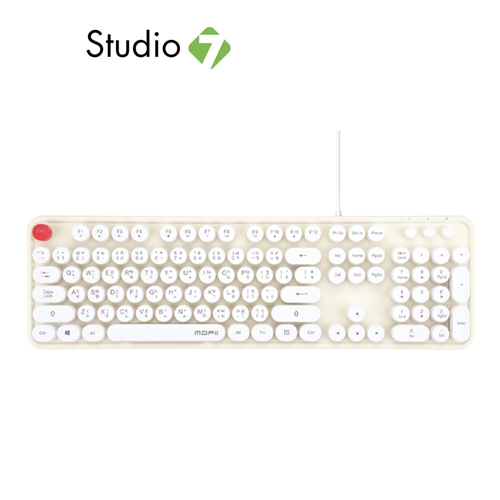 คีย์บอร์ด MOFII Wired Keyboard SWEET K Retro by Studio7