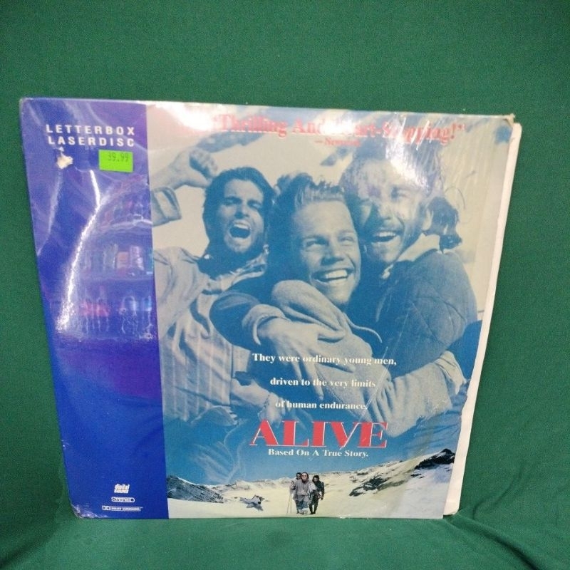 2LD แผ่นเลเซอร์ดิสก์หนังเรื่อง Alive