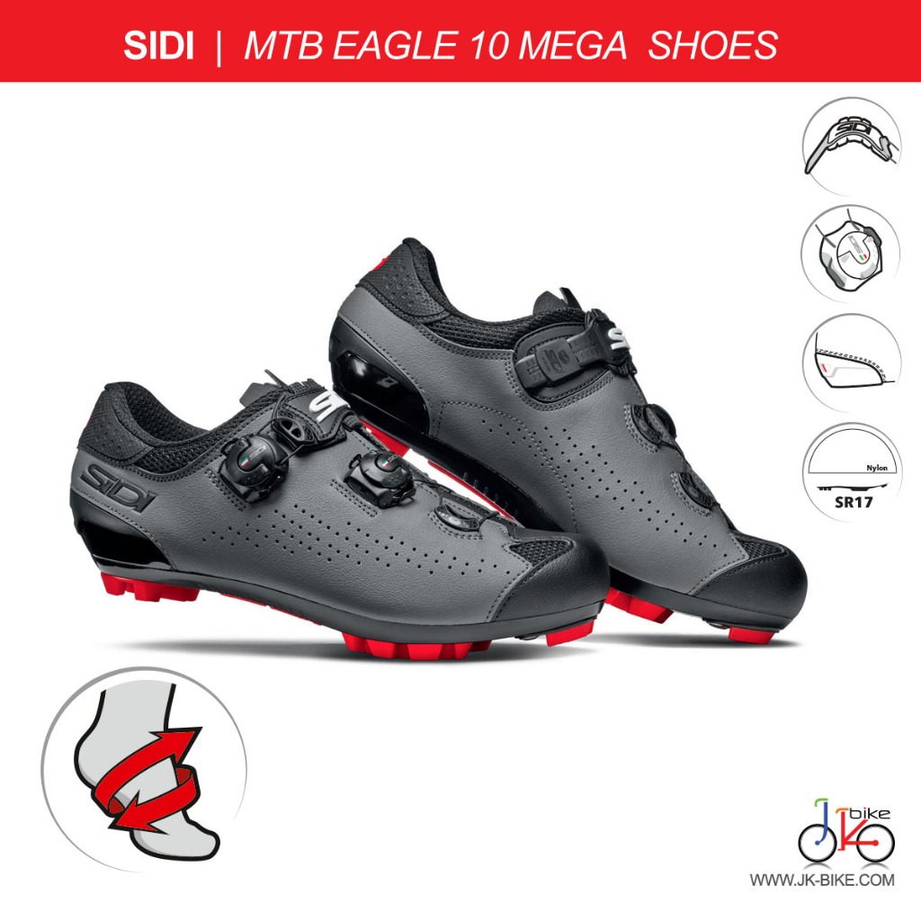 รองเท้าจักรยานเสือภูเขา SIDI MTB EAGLE 10 MEGA CYCLING SHOE