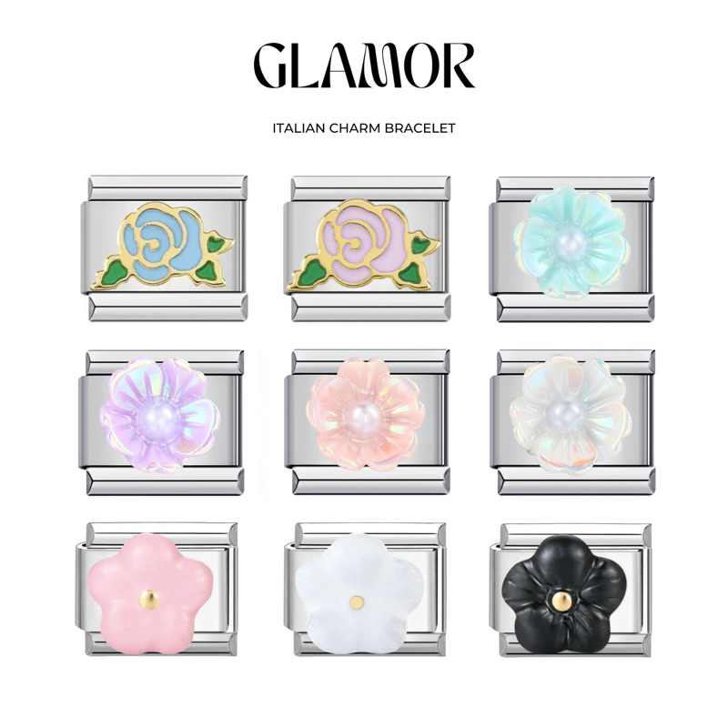 ชาร์ม กำไล Italian Charm Bracelet