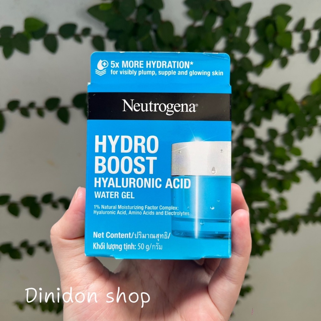 ((dinidon shop)) Neutrogena Hydro Boost Hyaluronic Acid Water Gel 50g. (new package)
