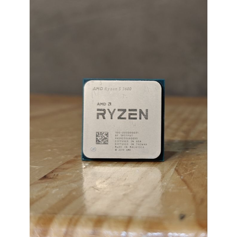 CPU AMD Ryzen 5 3600 มือสอง