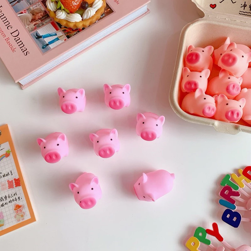 ตุ๊กตาบีบมีเสียง หมูของเล่นคลายเครียด thumbnail 5