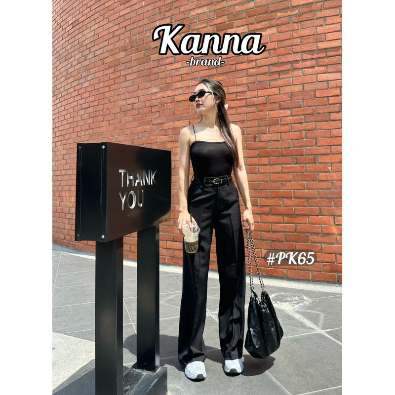 กางเกงขากระบอกกลาง (รหัสPK65)