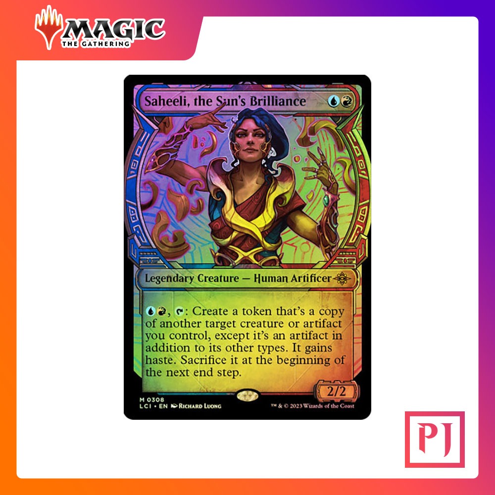 [MTG] Saheeli, the Sun's Brilliance (Showcase) [LCI] [MULTI] [MYTHIC] [FOIL] [ENG] (การ์ดเมจิค / Mag