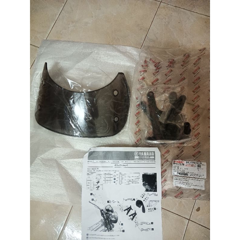 BKW-F74A8-M2-SM ชิวหน้า บังลม Yamaha PG-1 แท้ศูนย์