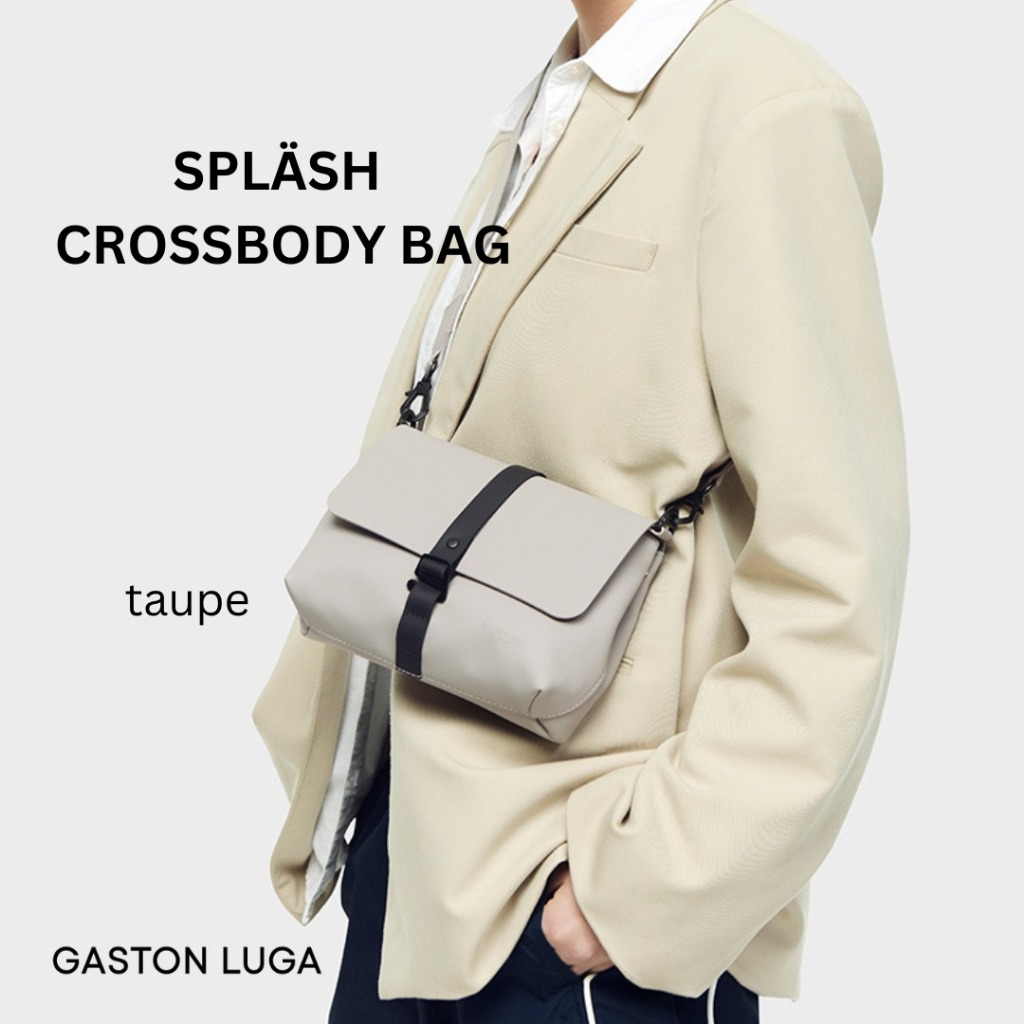 Gaston Luga รุ่น Splash crossbody  กระเป๋าสะพายข้าง กันน้ำ(พร้อมส่งจากไทย)
