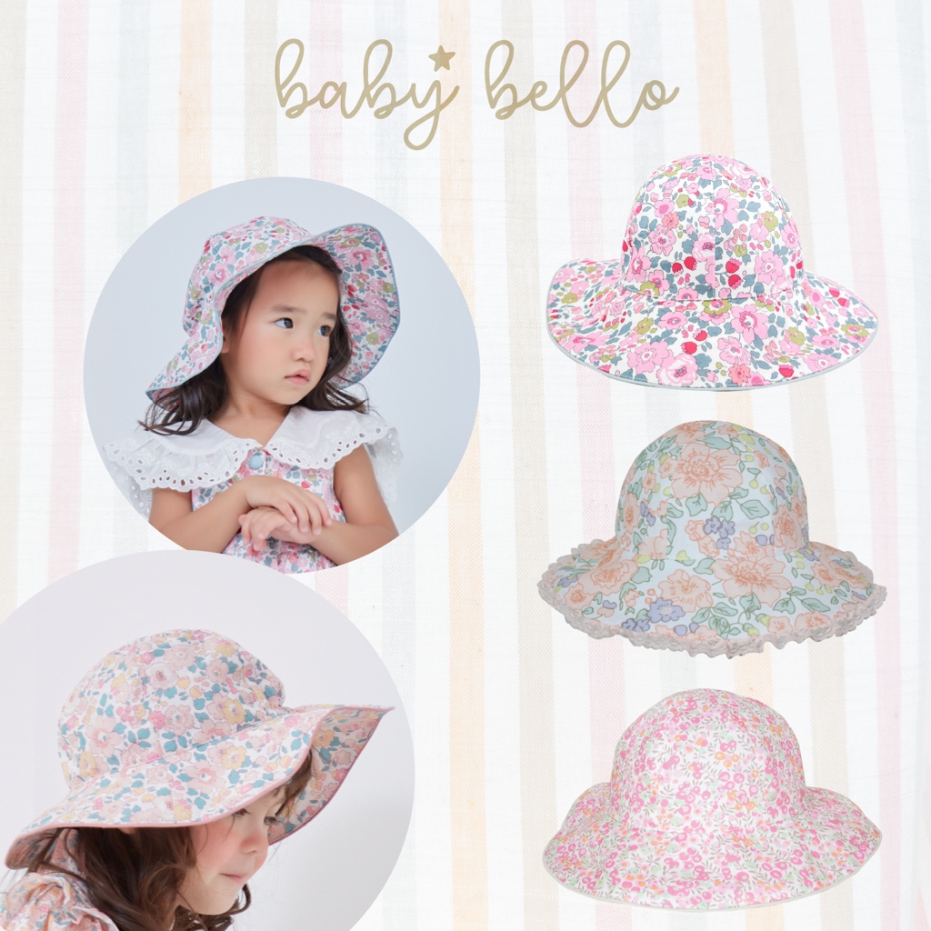 BABY BELLO - Sun Hat หมวกเด็กหญิง