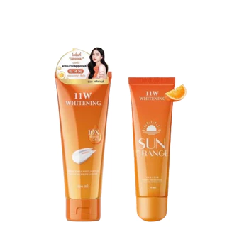 11W Whitening โลชั่นน้ำตบผิวขาว (แพ็คเกจใหม่) (กันแดด/โลชั่น)