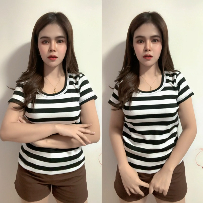 เสื้อยืดคอยูกลม เต็มตัว