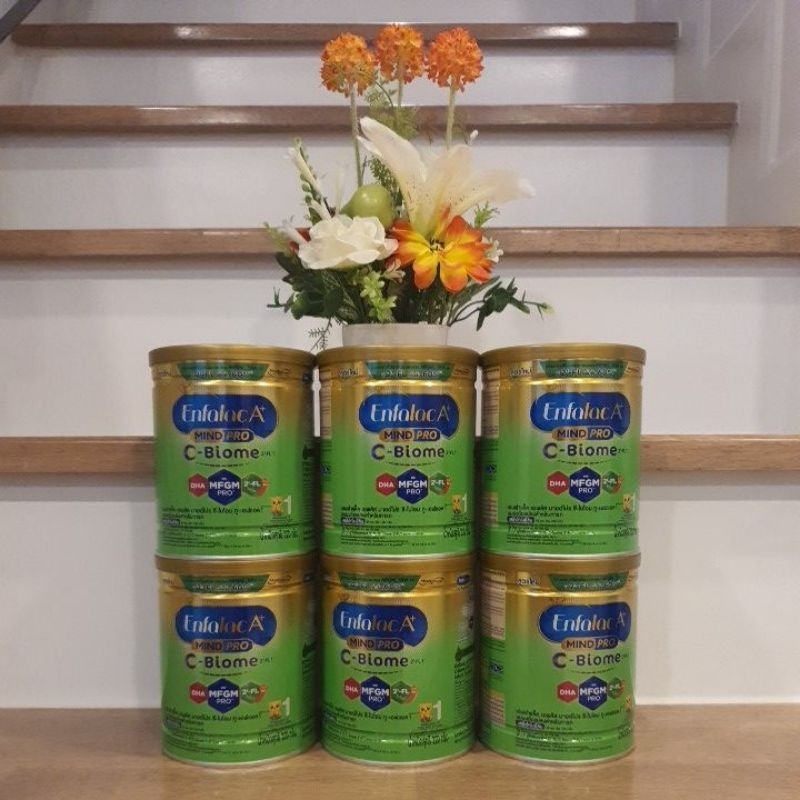 ( 6 กระป๋อง = ปริมาณ 320×6= 1,920 กรัม) Enfalac A+ mind Pro C-Biome สูตร1 ( สำหรับเด็กผ่าคลอด)