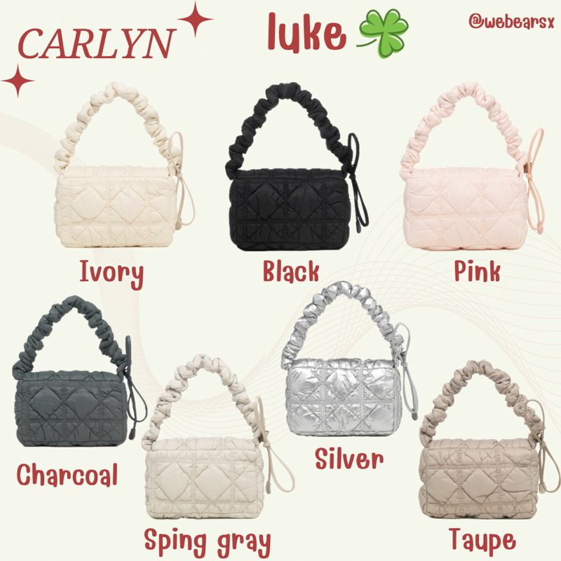 (ของเเท้ 💯%) กระเป๋า carlyn luke 💕